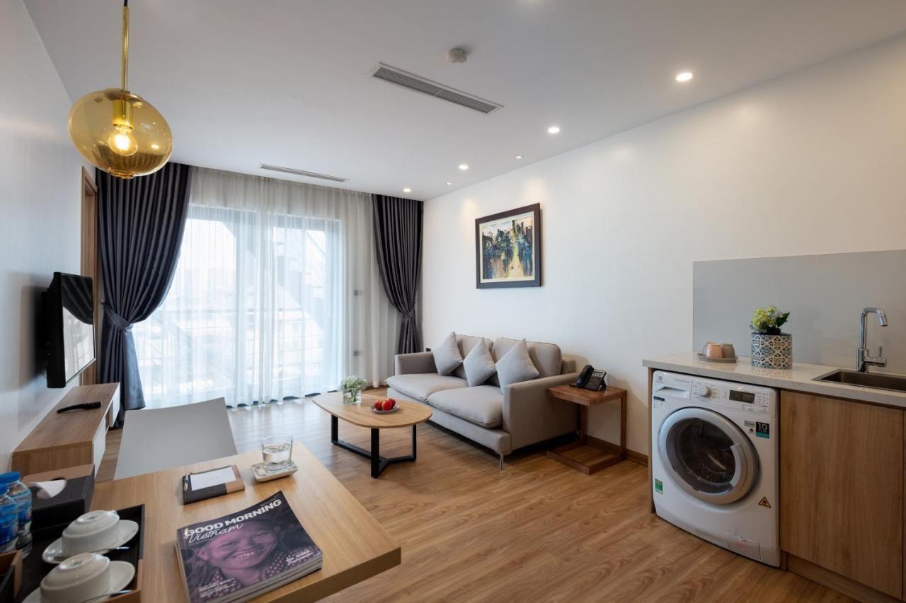 The Galaxy Home Hotel & Apartment Hanoi Exterior foto
