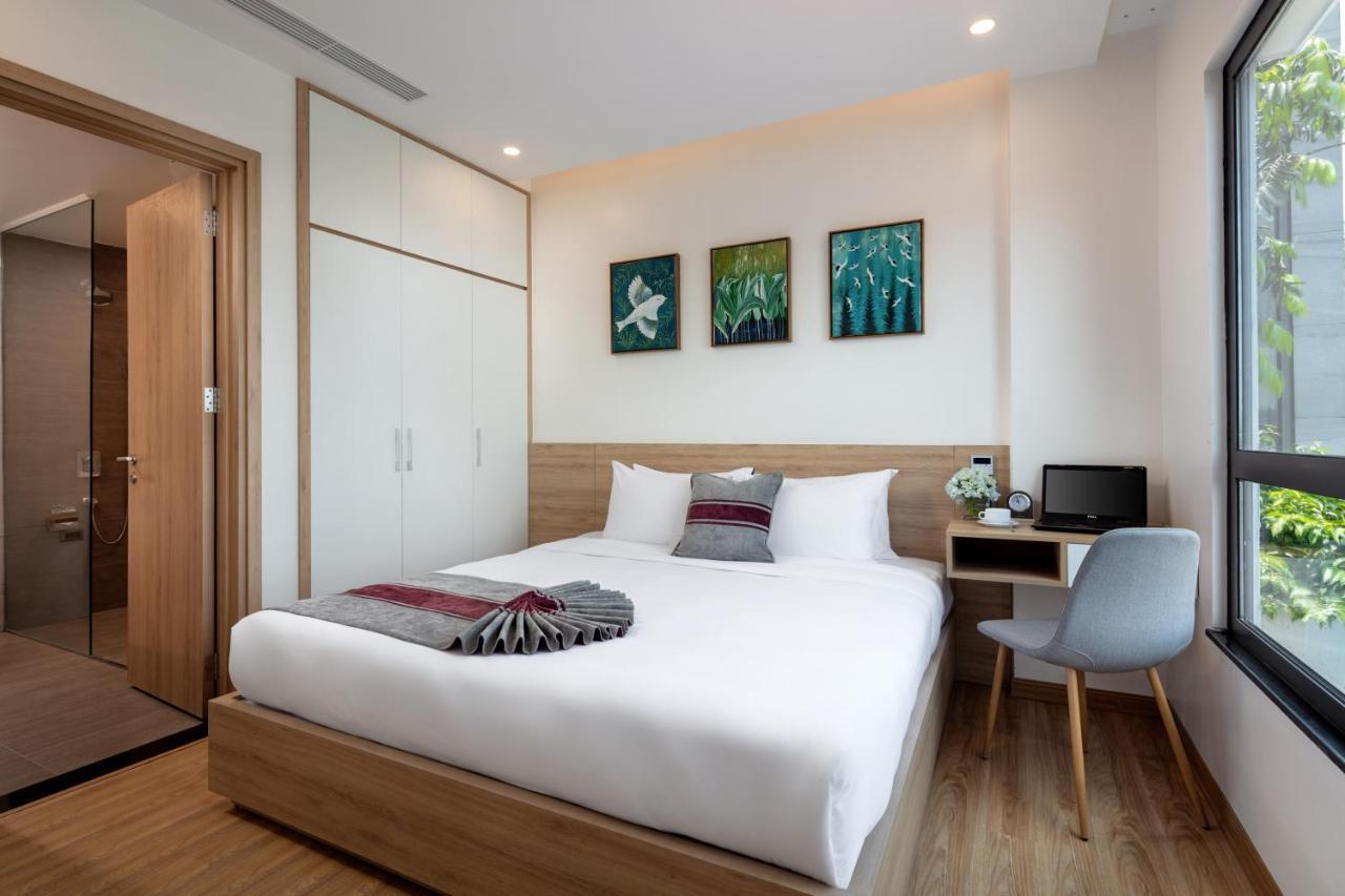 The Galaxy Home Hotel & Apartment Hanoi Exterior foto
