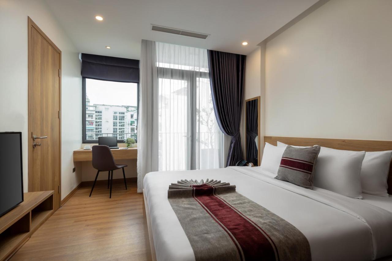 The Galaxy Home Hotel & Apartment Hanoi Exterior foto